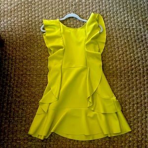 Bright Ruffle Dress
